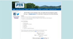 Desktop Screenshot of pleasantonpta.org
